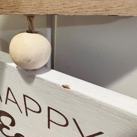 Happy Easter with Easter Bunny Hanging Wall Decor - HAPPY HAPPY HAPPY EASTER - Picture 11 of 11